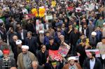 حضور هیئت محبین اهل بیت علیهم السلام در راهپیمایی ضد استکباری مردم انقلابی قم، ۱۳ آبان ۱۳۹۶